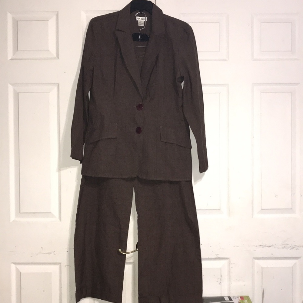 Women’s Glenplaid Pantsuit